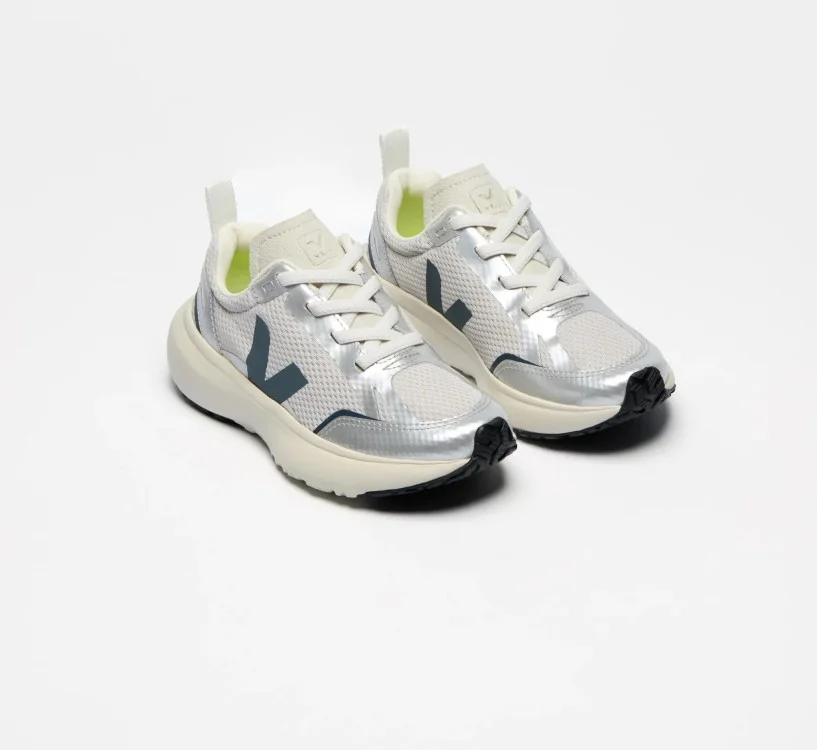 Tênis VEJA Infantil Canary Júnior - Alveomesh Light Grey California Silver VEJA - VERT Oficial Oficial 2