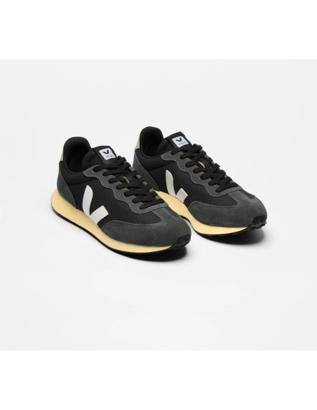 Tênis VEJA Masculino Rio Branco II Alveomesh Preto Branco VEJA - VERT Oficial