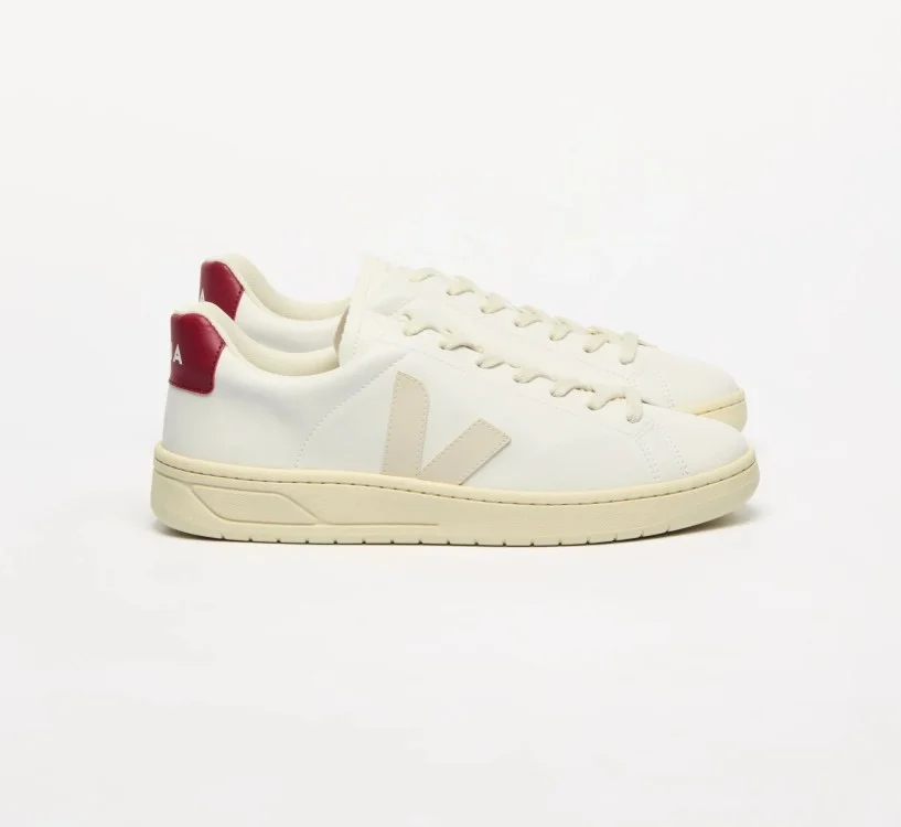 Tênis VEJA Feminino Urca Cwl Branco Pierre Marsala VEJA - VERT Oficial