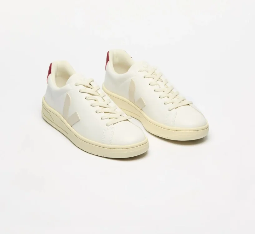 Tênis VEJA Feminino Urca Cwl Branco Pierre Marsala VEJA - VERT Oficial 2