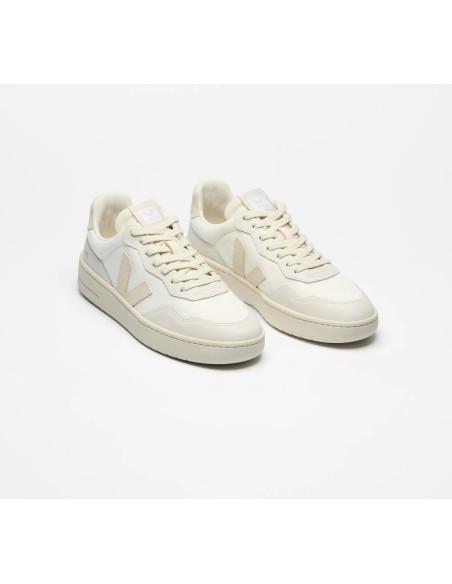 Tênis VEJA Feminino V-90 B-Mesh Branco Pierre VEJA - VERT Oficial