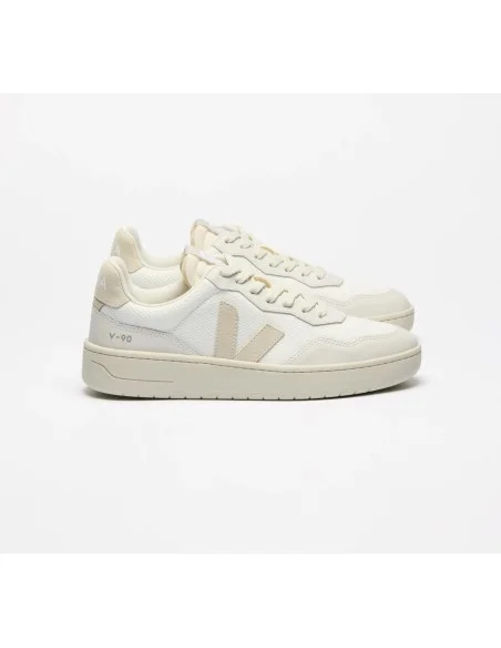 Tênis VEJA Feminino V-90 B-Mesh Branco Pierre VEJA - VERT Oficial