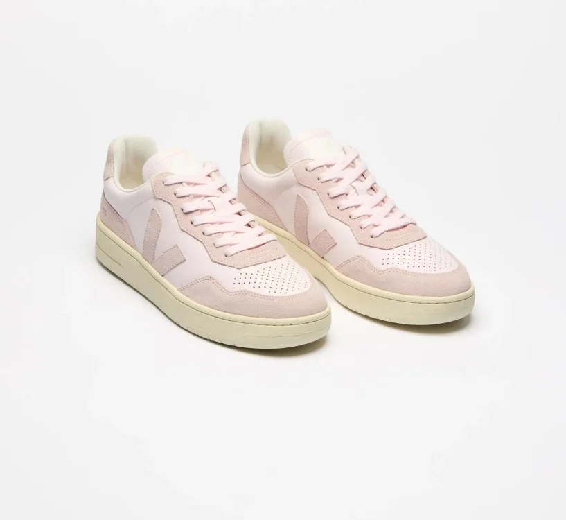 Tênis VEJA Feminino V-90 Couro Lassi Petale VEJA - VERT Oficial 2