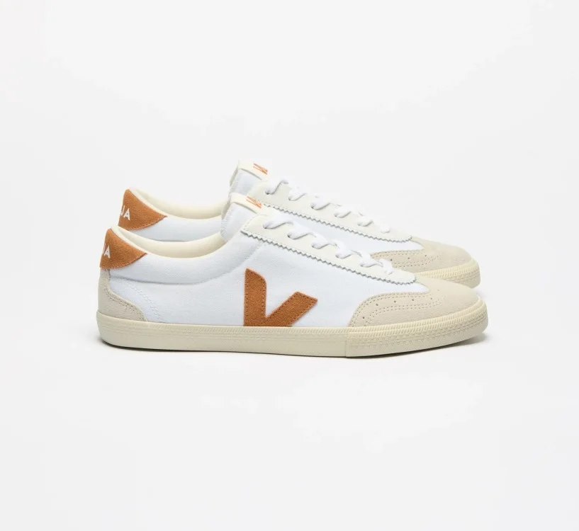 Tênis VEJA Feminino Volley Lona Branco Umber VEJA - VERT Oficial