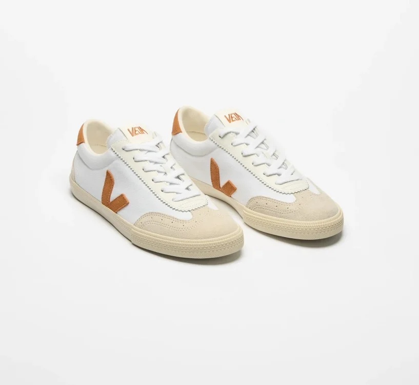 Tênis VEJA Feminino Volley Lona Branco Umber VEJA - VERT Oficial 2