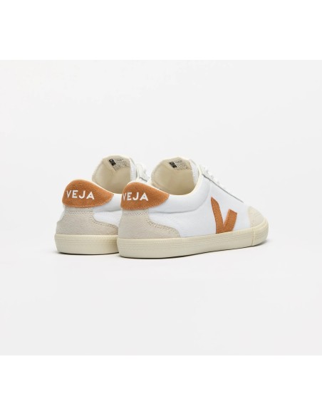 Tênis VEJA Feminino Volley Lona Branco Umber VEJA - VERT Oficial