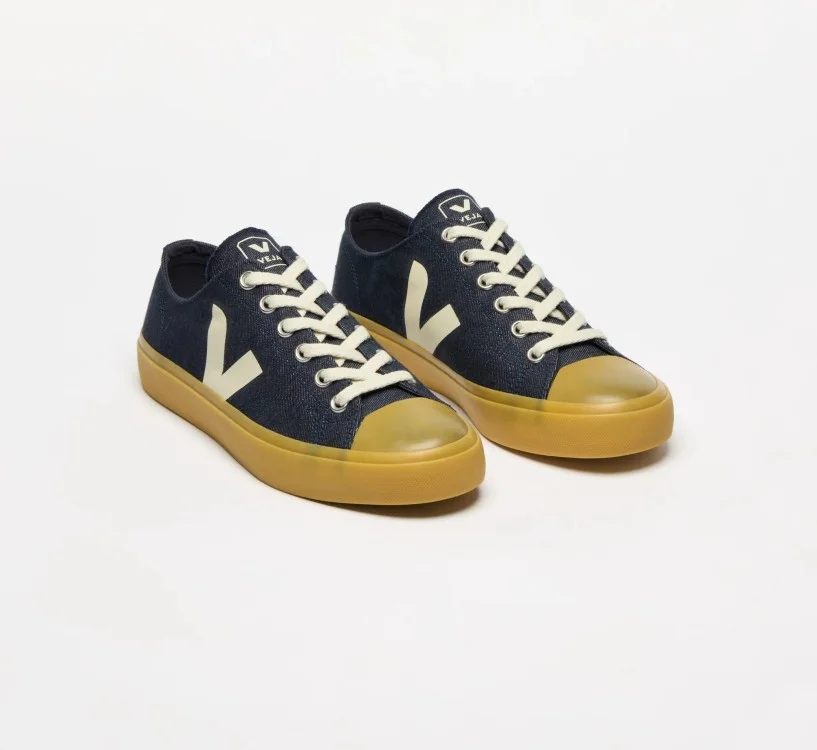 Tênis VEJA Masculino Wata II Low Denim Blue Pierre Natural VEJA - VERT Oficial 2