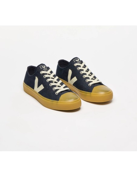 Tênis VEJA Masculino Wata II Low Denim Blue Pierre Natural VEJA - VERT Oficial