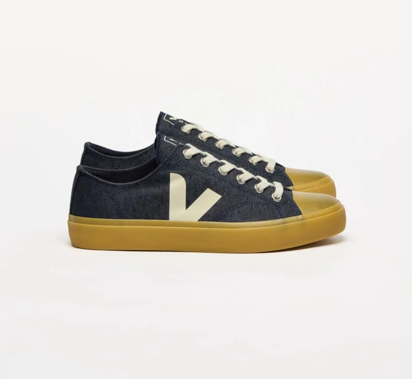 Tênis VEJA Feminino Wata II Low Denim Blue Pierre Natural VEJA - VERT Oficial