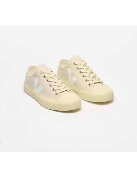 Tênis VEJA Feminino Wata II Low Lona Pierre Branco VEJA - VERT Oficial