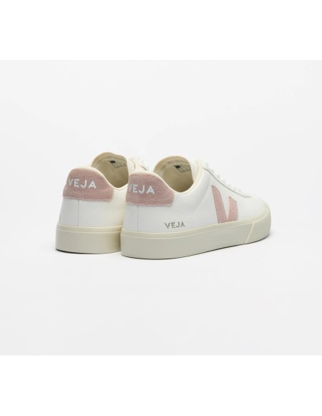 Tênis VEJA Feminino Campo Couro Branco Babe VEJA - VERT Oficial