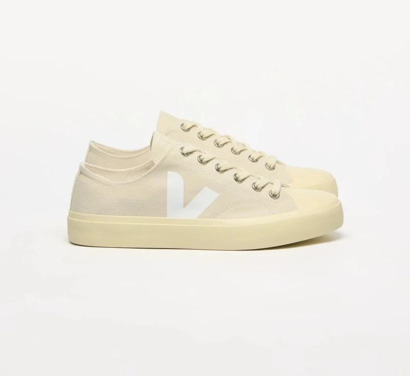 Tênis VEJA Feminino Wata II Low Lona Pierre Branco VEJA - VERT Oficial