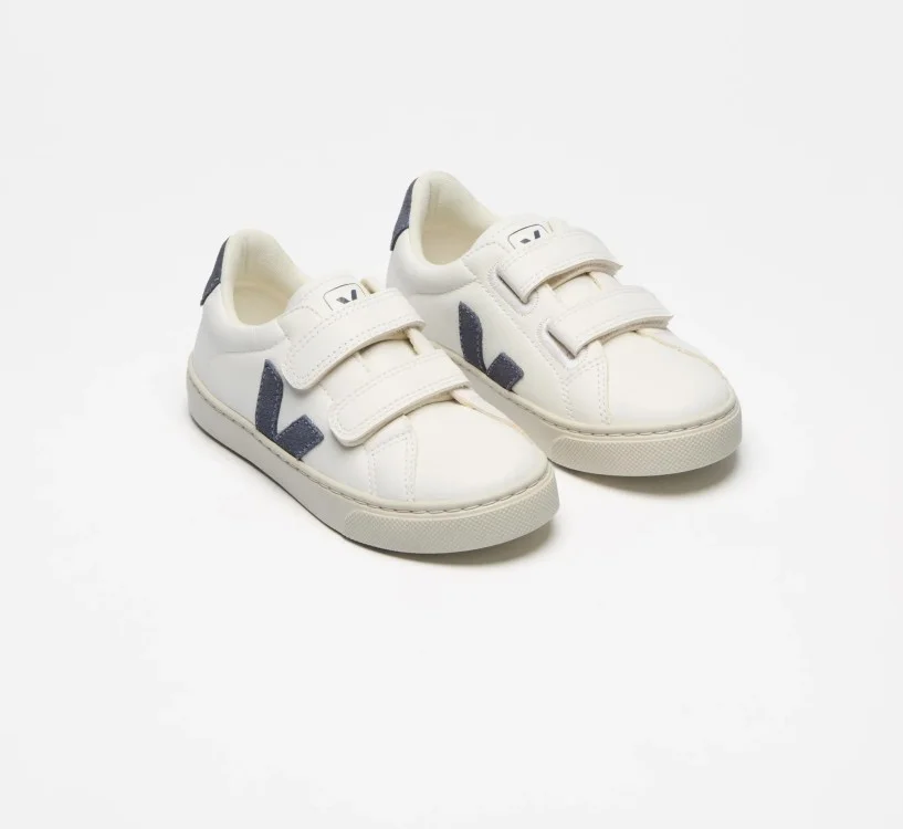Tênis VEJA Infantil Esplar Mini - Couro Branco California VEJA - VERT Oficial 2