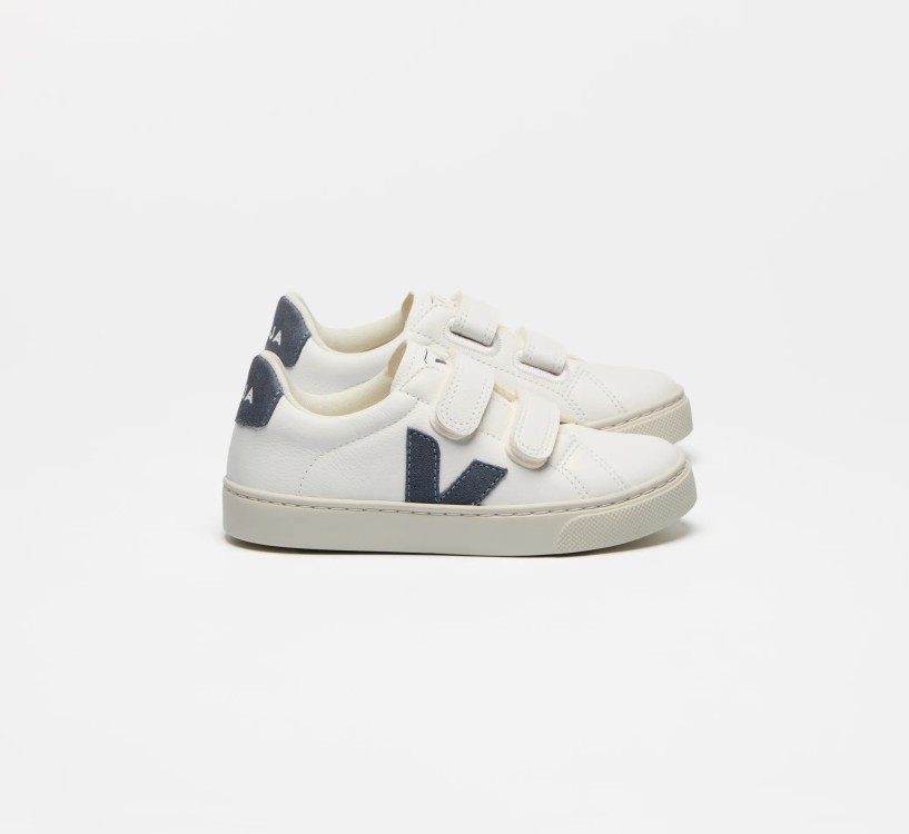 Tênis VEJA Infantil Esplar Couro Branco California VEJA - VERT Oficial