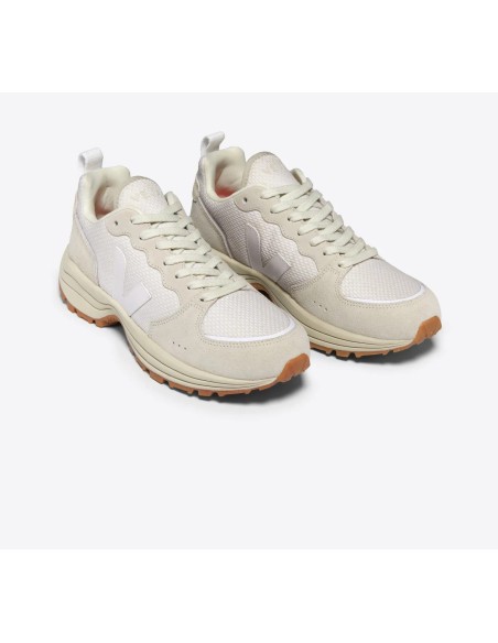 Tênis VEJA Feminino Venturi II Hexamesh Gravel Branco VEJA - VERT Oficial