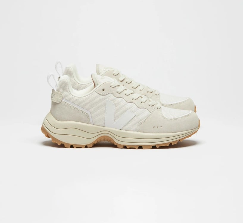 Tênis VEJA Feminino Venturi II Hexamesh Gravel Branco VEJA - VERT Oficial