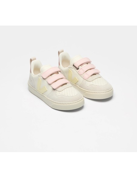 Tênis Infantil V-10 Mini Couro VEJA x BONPOINT Oficial