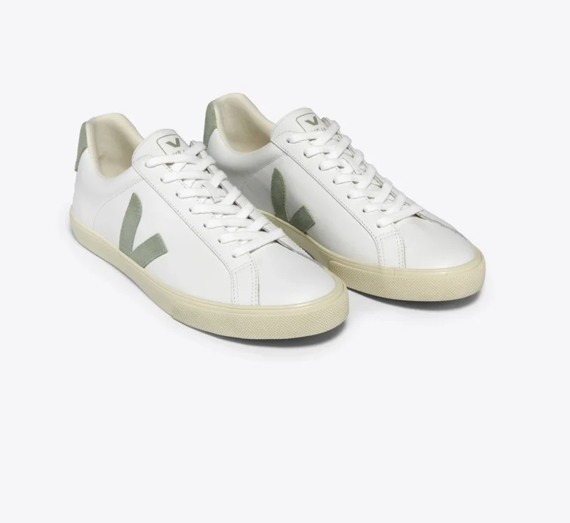 Tênis VEJA feminino Esplar couro branco clay - VEJA - VERT 2