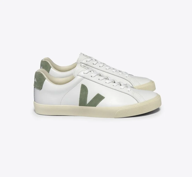 Tênis VEJA feminino Esplar couro branco clay - VEJA - VERT