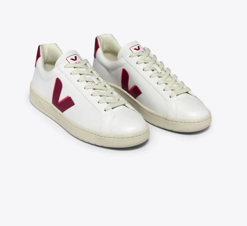 Tênis VEJA feminino URCA branco com rosa - VEJA - VERT 2