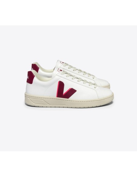Tênis VEJA feminino URCA branco com rosa - VEJA - VERT
