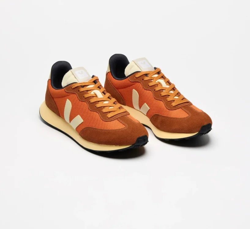 Tênis VEJA feminino Rio Branco II laranja - VEJA - VERT 2