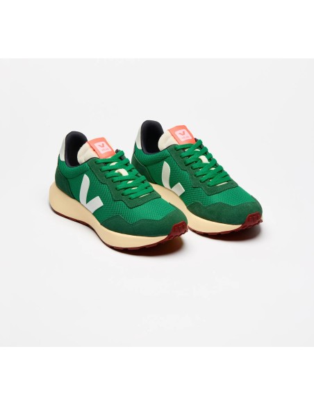 Tênis VEJA feminino Paulistana verde e branco - VEJA - VERT
