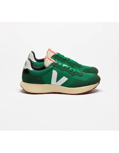 Tênis VEJA feminino Paulistana verde e branco - VEJA - VERT