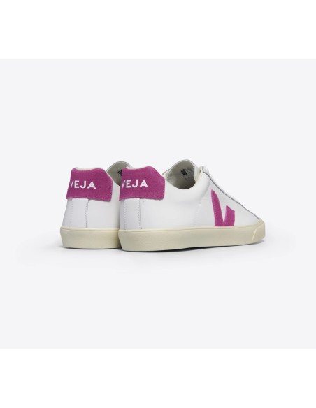 Tênis VEJA feminino Esplar branco com roxo - VEJA - VERT