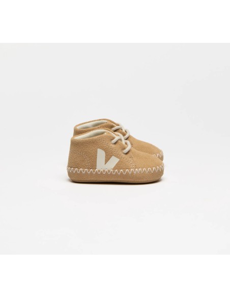 Tênis VEJA Infantil Baby Suede Marrom Pierre VEJA - VERT Oficial