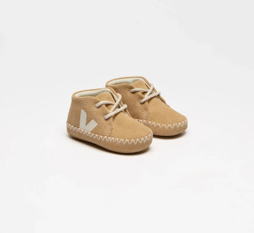 Tênis VEJA Infantil Baby Suede Marrom Pierre VEJA - VERT Oficial 2