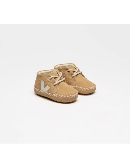 Tênis VEJA Infantil Baby Suede Marrom Pierre VEJA - VERT Oficial