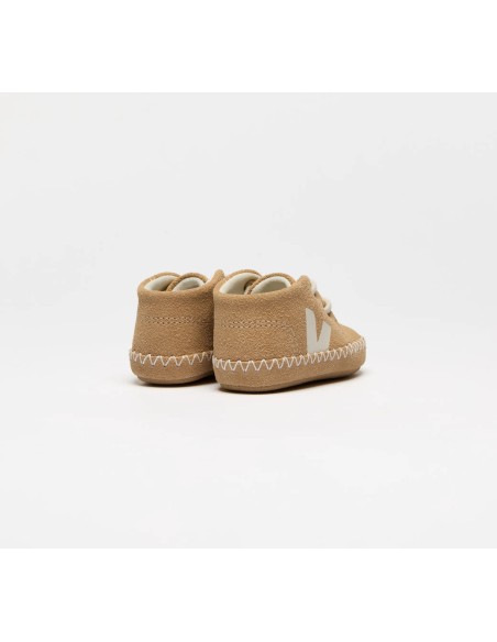 Tênis VEJA Infantil Baby Suede Marrom Pierre VEJA - VERT Oficial