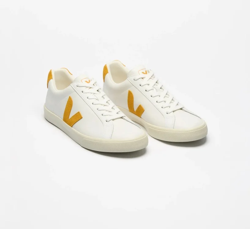 Tênis VEJA Masculino Esplar Couro Branco Safran VEJA - VERT Oficial 2