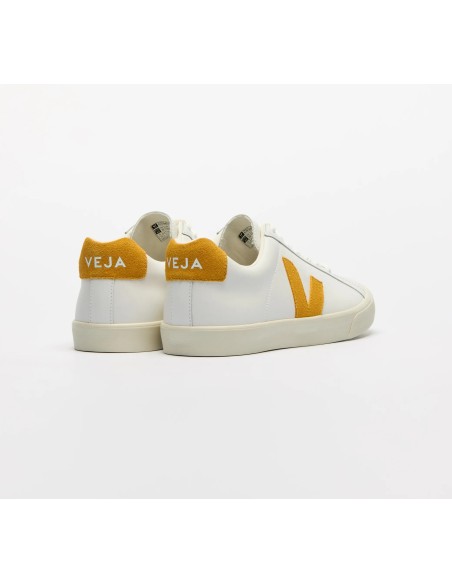 Tênis VEJA Masculino Esplar Couro Branco Safran VEJA - VERT Oficial