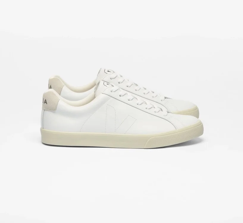 Tênis VEJA Feminino Esplar Couro Branco VEJA - VERT Oficial