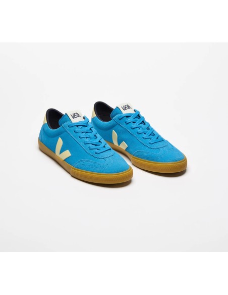 Tênis VEJA masculino Volley suede azul - Oficial