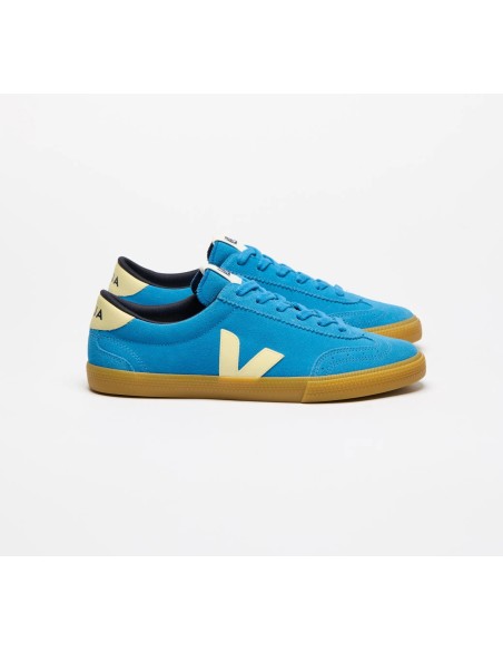 Tênis VEJA masculino Volley suede azul - Oficial