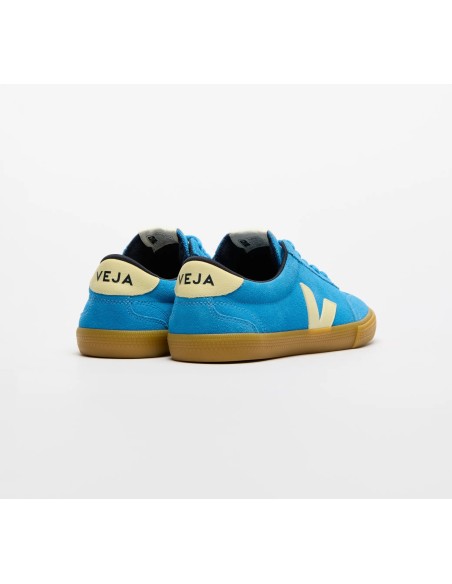 Tênis VEJA feminino Volley suede azul - Oficial