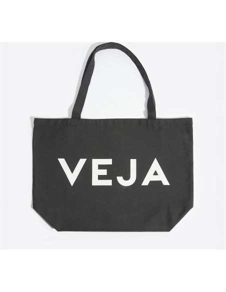 Bolsa tote VEJA algodão orgânico azul - Oficial