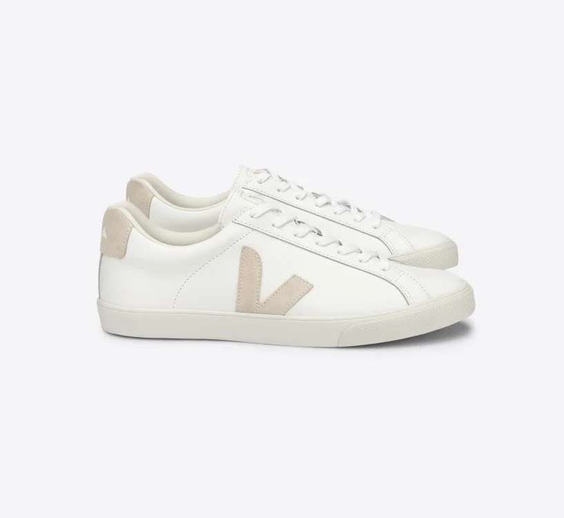 Tênis VEJA Masculino Esplar Couro Branco Sable VEJA - VERT Oficial