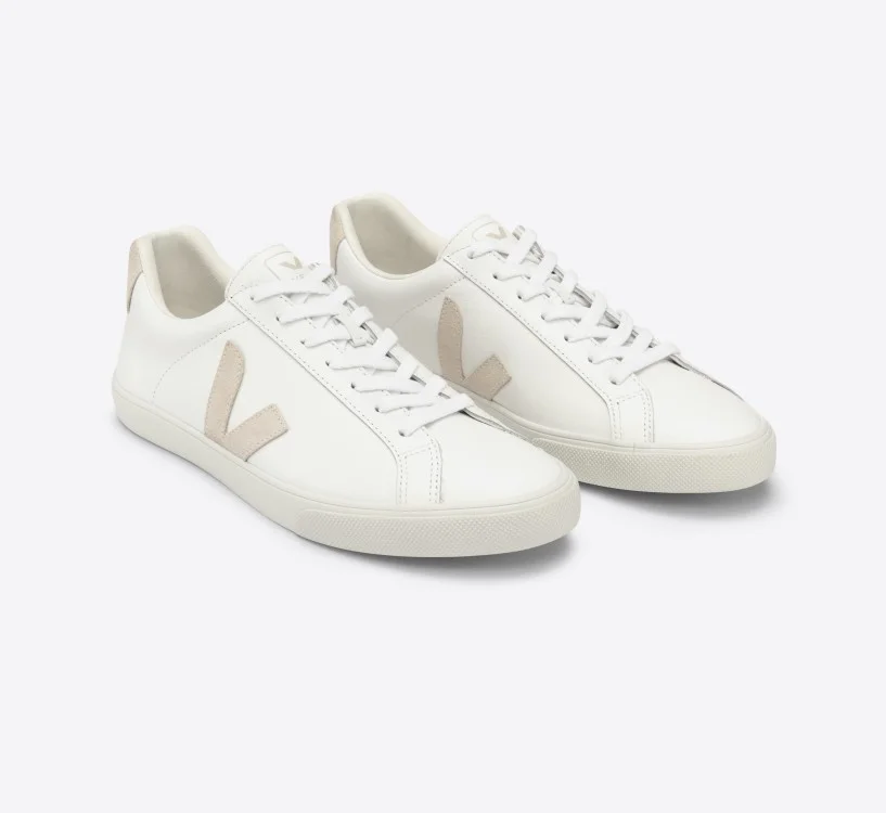 Tênis VEJA Masculino Esplar Couro Branco Sable VEJA - VERT Oficial 2