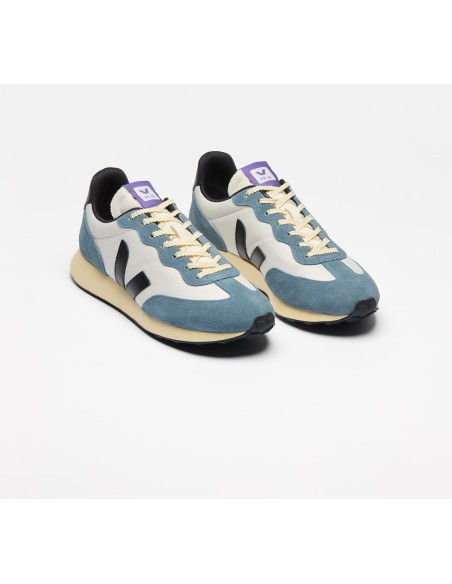 Tênis VEJA Feminino Rio Branco II casual branco e preto VEJA - VERT