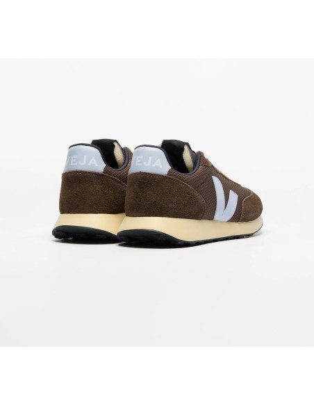 Tênis VEJA Feminino Rio Branco II casual Marrom e Azul - VERT