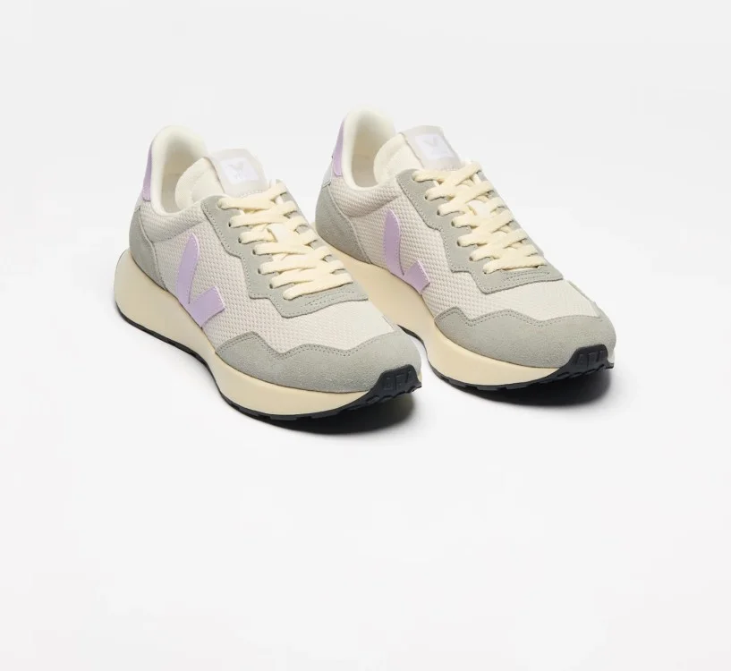 Tênis VEJA Feminino Paulistana casual natural rosa VEJA - VERT 2