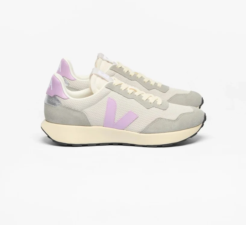 Tênis VEJA Feminino Paulistana casual natural rosa VEJA - VERT