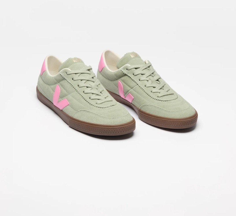 Tênis VEJA Masculino Panenka Camurça Clay VEJA - VERT 2