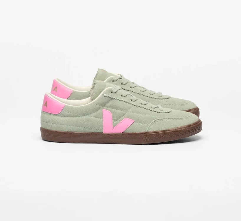 Tênis VEJA Feminino Panenka Camurça Clay VEJA - VERT