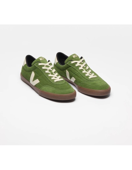 Tênis VEJA Masculino Panenka camurça verde militar VEJA - VERT