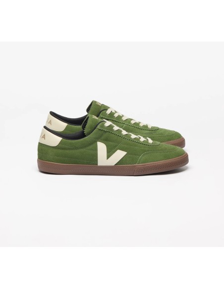 Tênis VEJA Masculino Panenka camurça verde militar VEJA - VERT